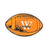 Wartburg Stickers (Football / 3.5")