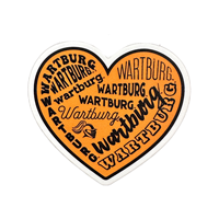 Wartburg Stickers (Heart / 3.5